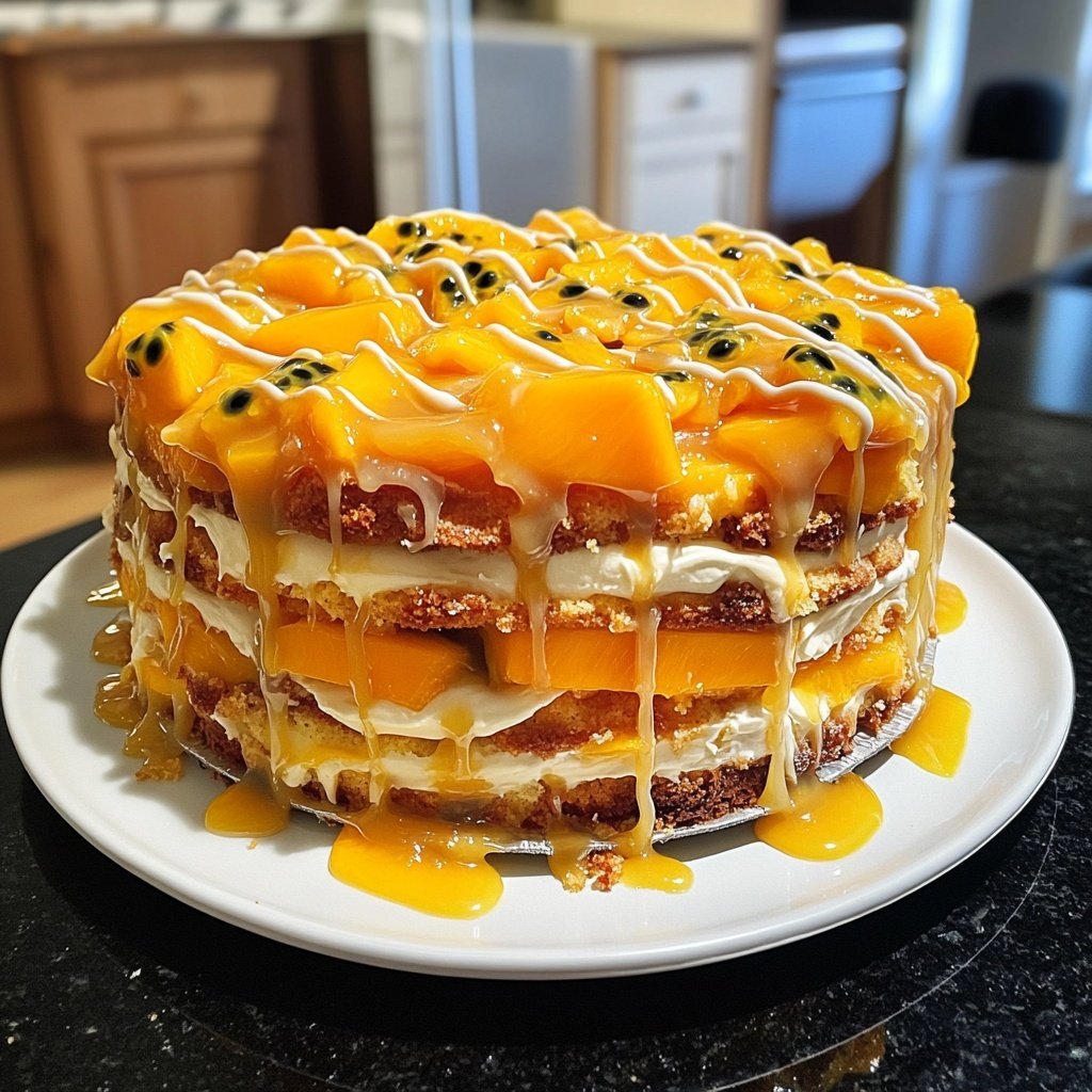 Mango-Maracuja-Torte