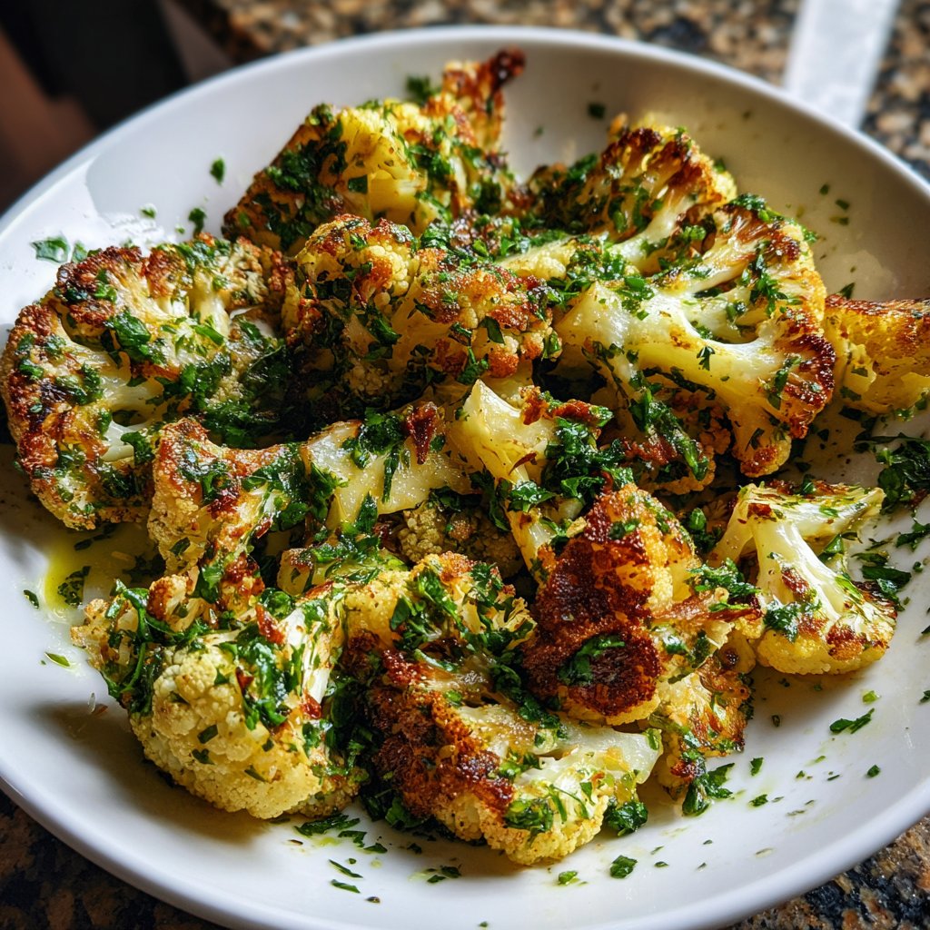 Blumenkohl mit Kräutern