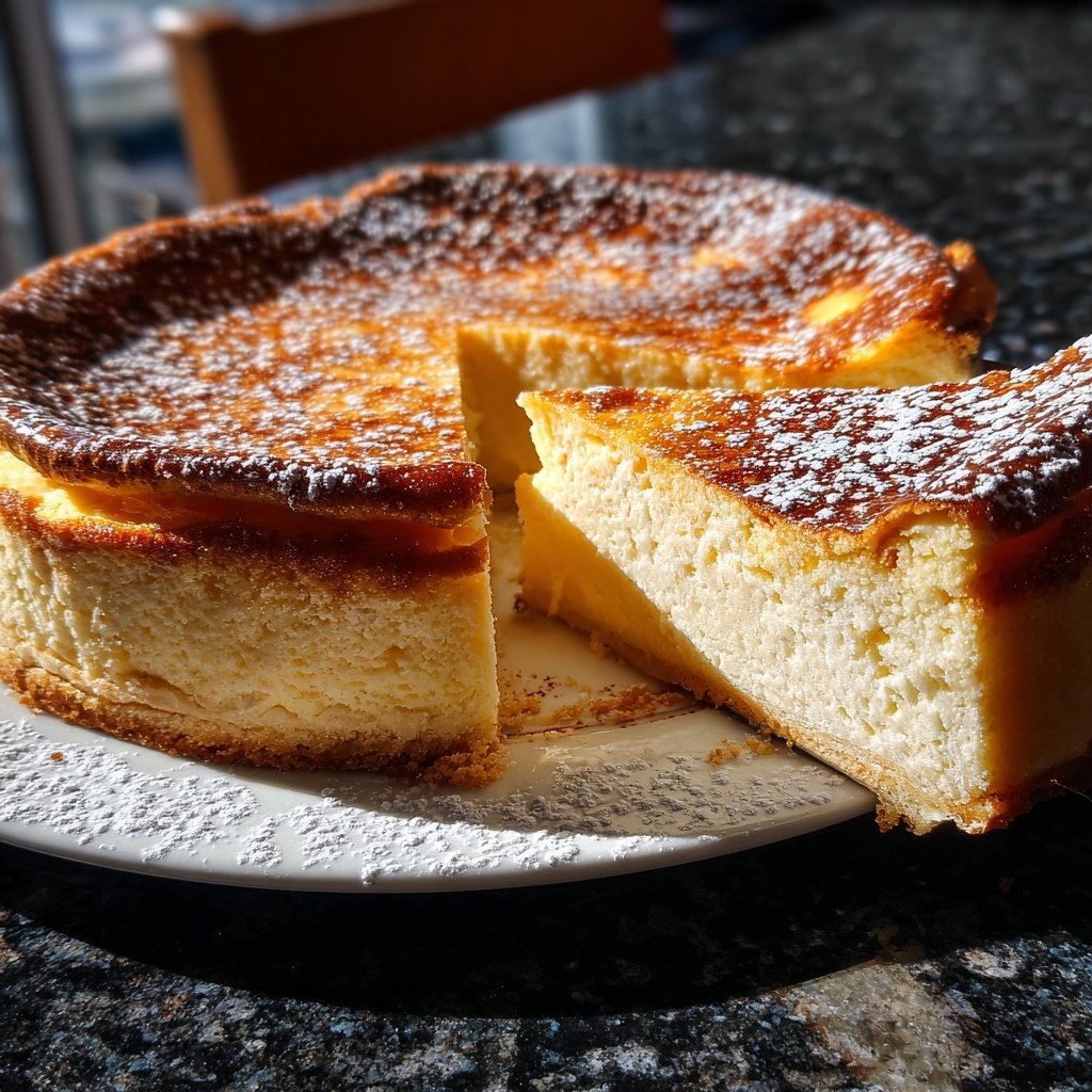 Käsekuchen klassisch gebacken