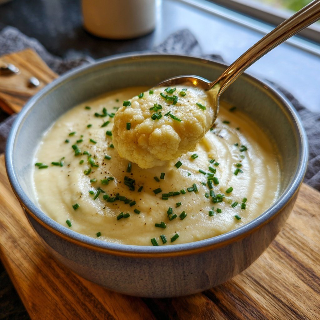 Blumenkohlsuppe cremig