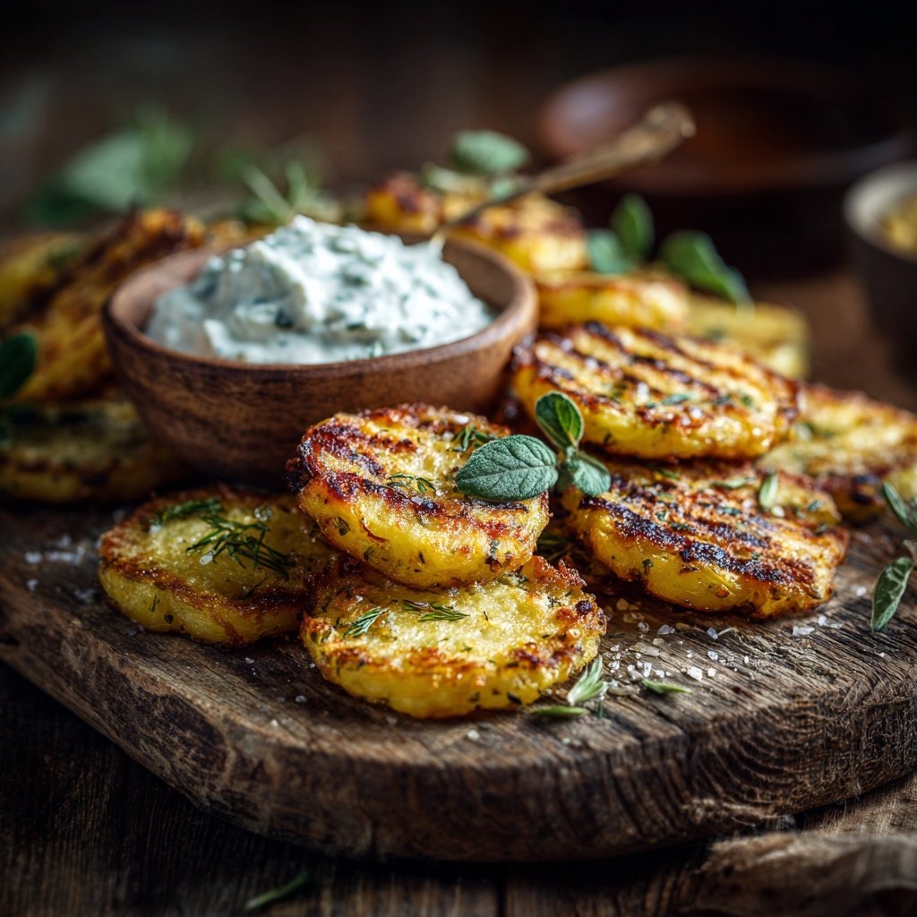 Grillkartoffeln Mit Kräuterquark