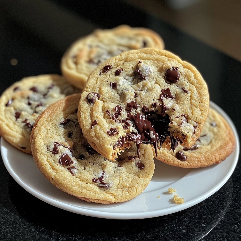Amerikanische Chocolate Chip Cookies