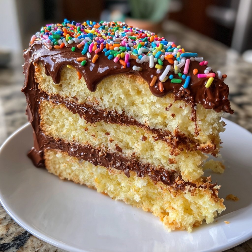 Geburtstagskuchen saftig