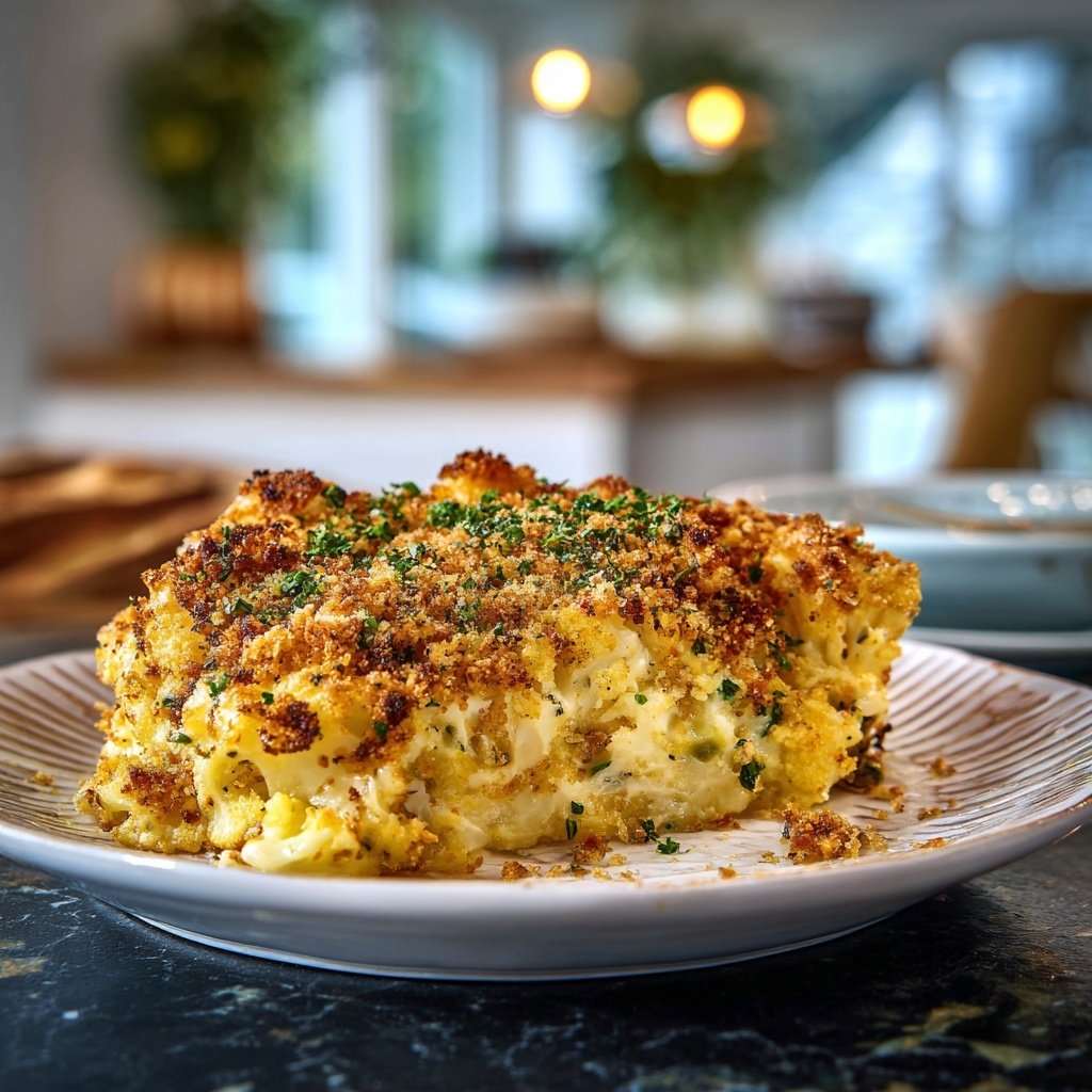 Blumenkohl Auflauf Mit Kräutern